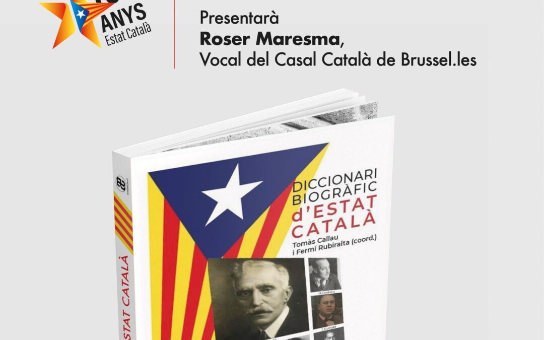 presentació diccionari biogràfic d’estat català