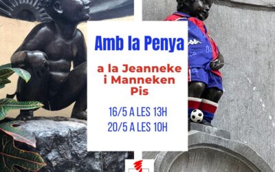 visita a la jeanneke i al manneken pis