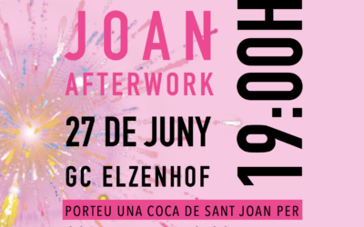 US ESPEREM AL SANT JOAN AFTERWORK!
