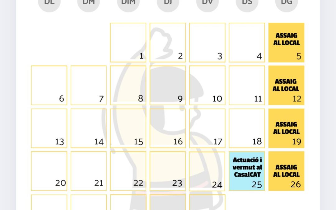 MANNEKES: AQUEST MES D’OCTUBRE