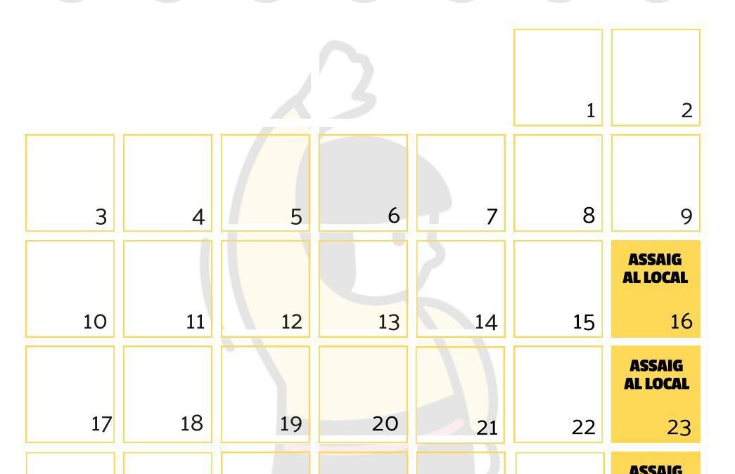 MANNEKES: AQUEST MES DE NOVEMBRE