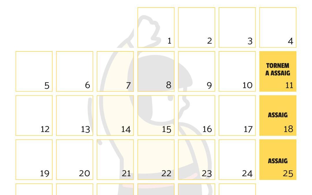 MANNEKES: AQUEST MES DE GENER